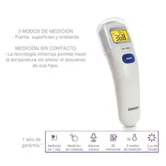 OMRON - Termómetro Digital De Frente Mc720