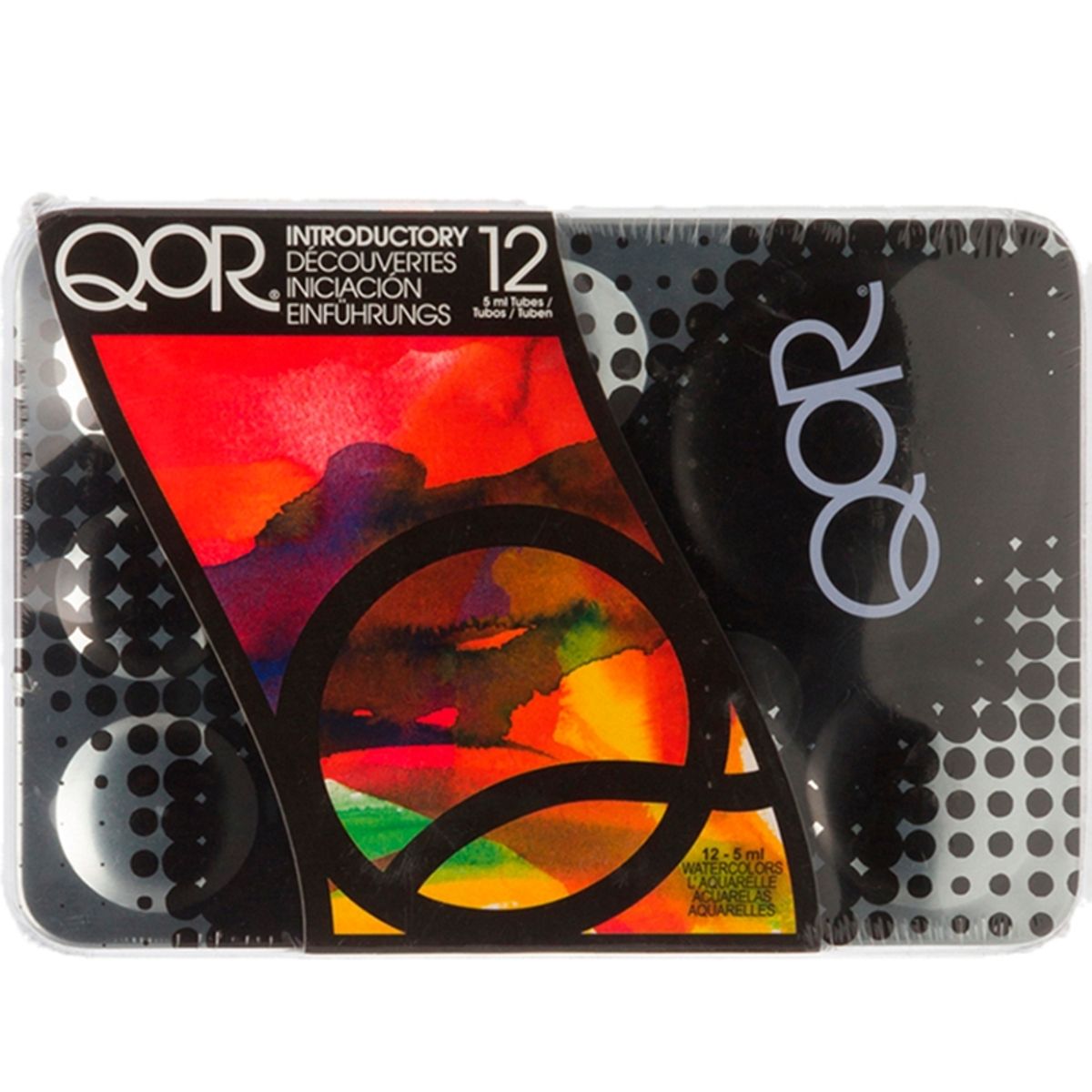 QOR WATERCOLOR - Acuarela en Tubos Qor Set 12 Colores Básicos