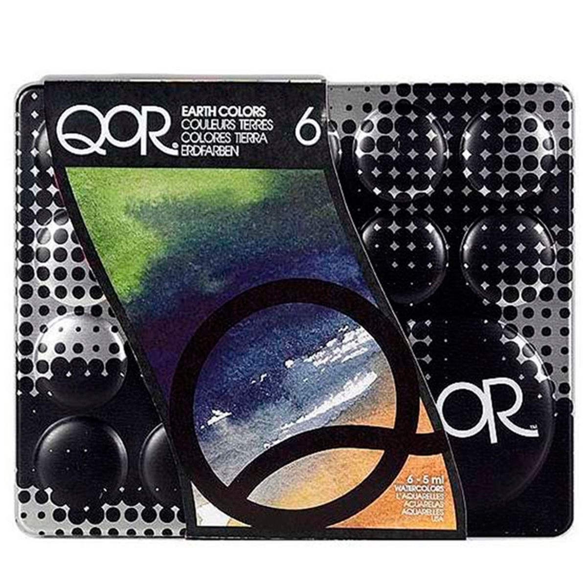 QOR WATERCOLOR - Acuarela en Tubos Qor Set 6 Colores Tierra