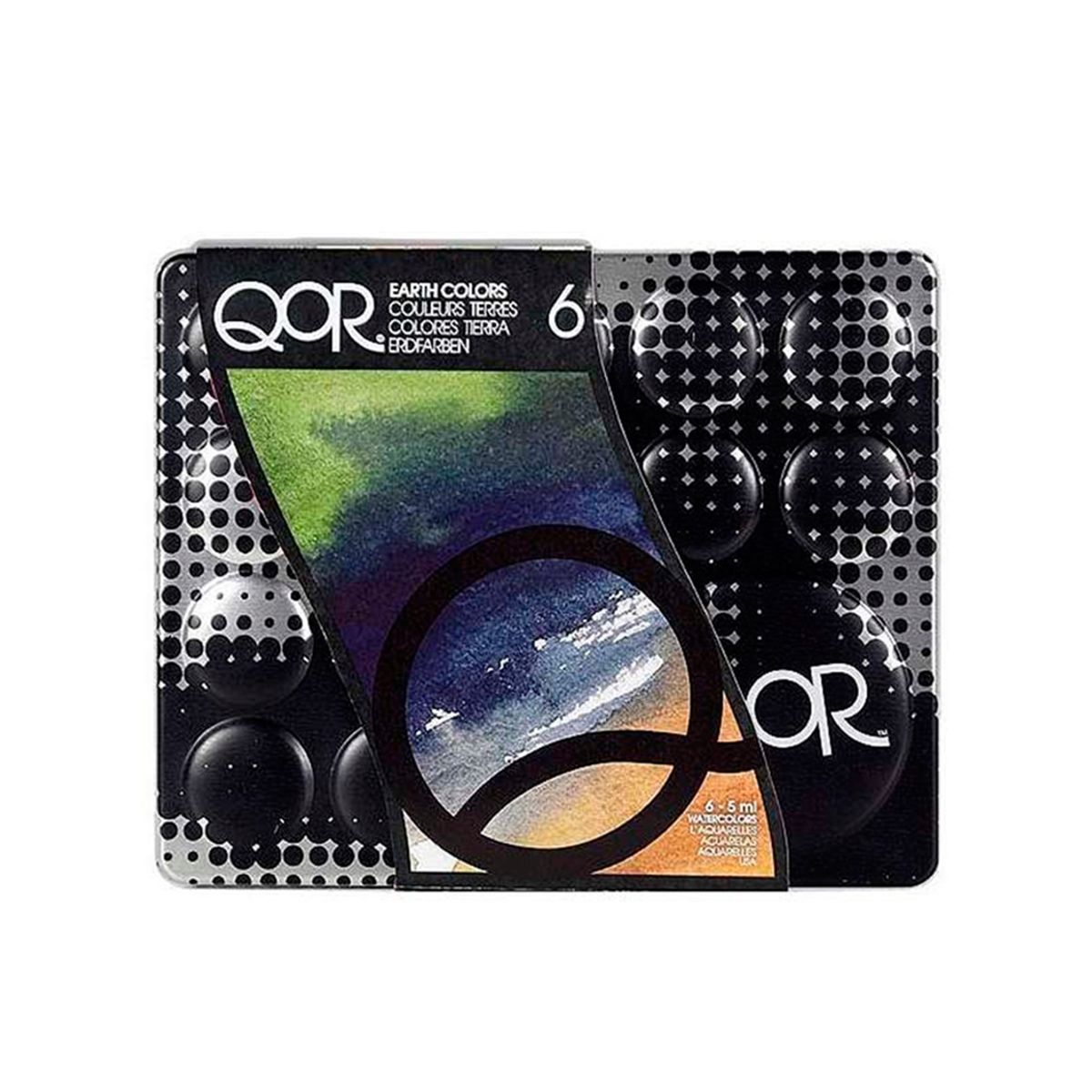 QOR WATERCOLOR - Acuarela en Tubos Qor Set 6 Colores Tierra