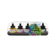 Royal Talens - Acuarela Líquida Ecoline Con Gotero 5 Colores Primarios 30ml