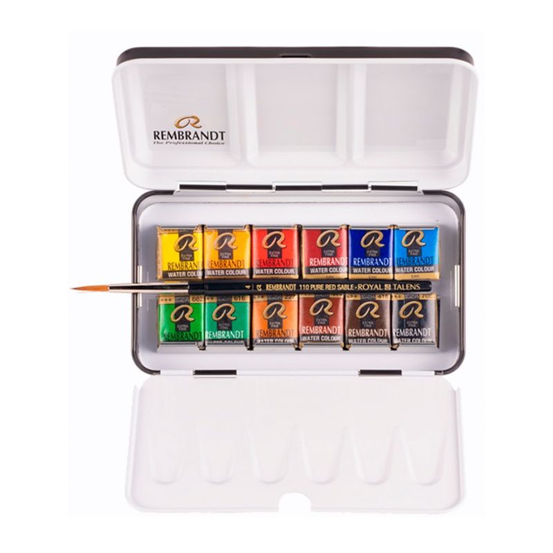 REMBRANDT - Acuarela en Pastillas Rembrandt Set 12