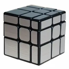 QIYI - 3x3x3 Cubo Mirror Plateado Rubik Colección