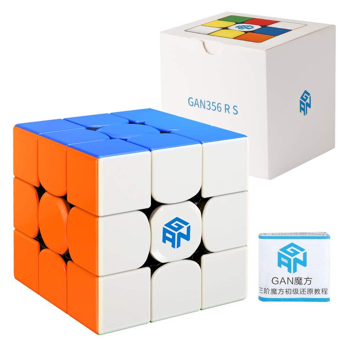 GANCUBE - 3x3x3 Gan RS Cubo Profesional Velocidad