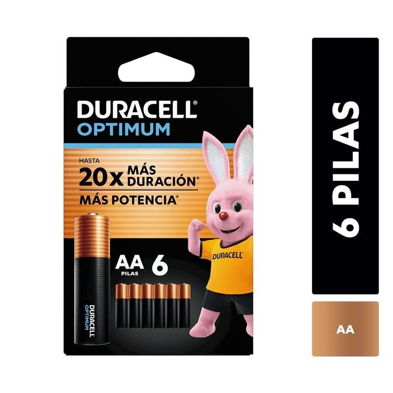 DURACELL - Pila alcalina Duracell optimum blíster AAx6/ Superstore
