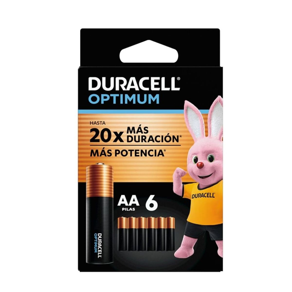 DURACELL - Pila alcalina Duracell optimum blíster AAx6/ Superstore