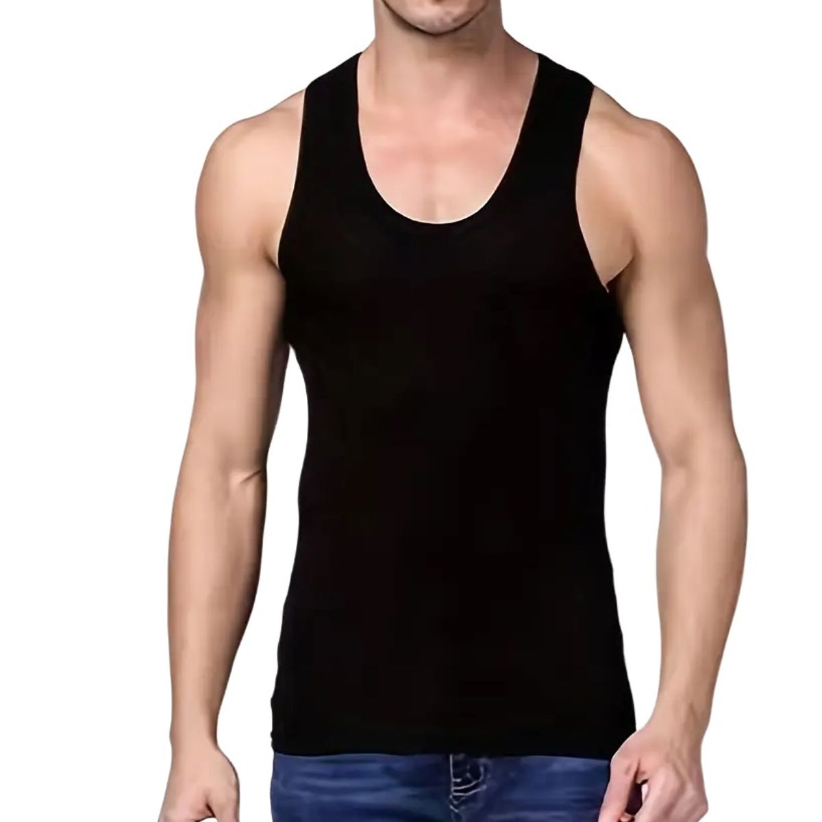 GARSIL - Camiseta Musculosa Polera Para Hombre Algodón Sin Mangas