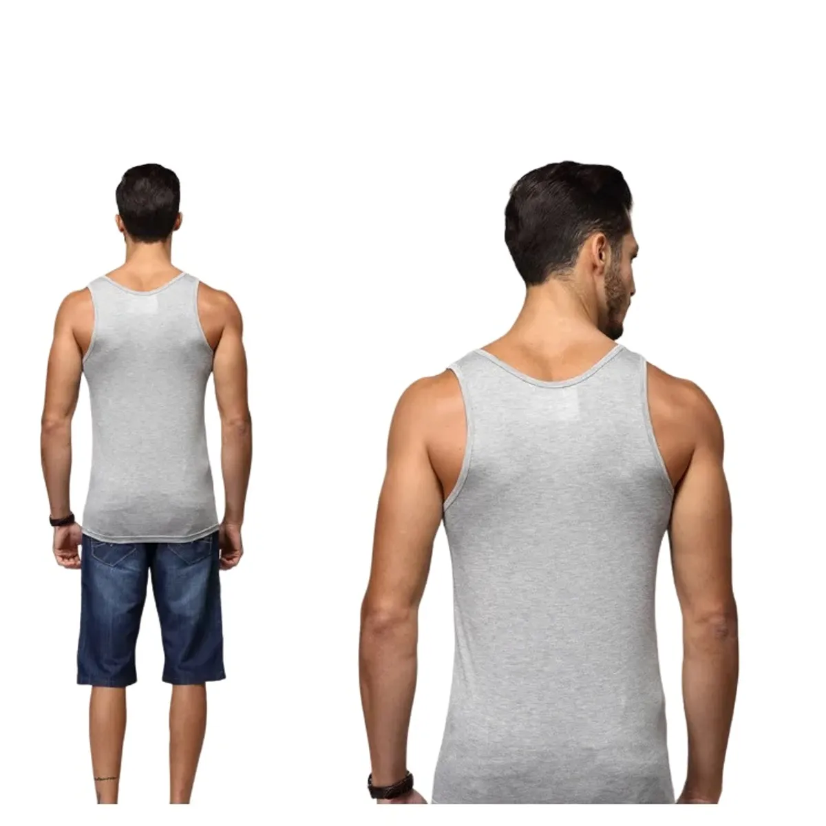 GARSIL - Camiseta Musculosa Polera Para Hombre Algodón Sin Mangas