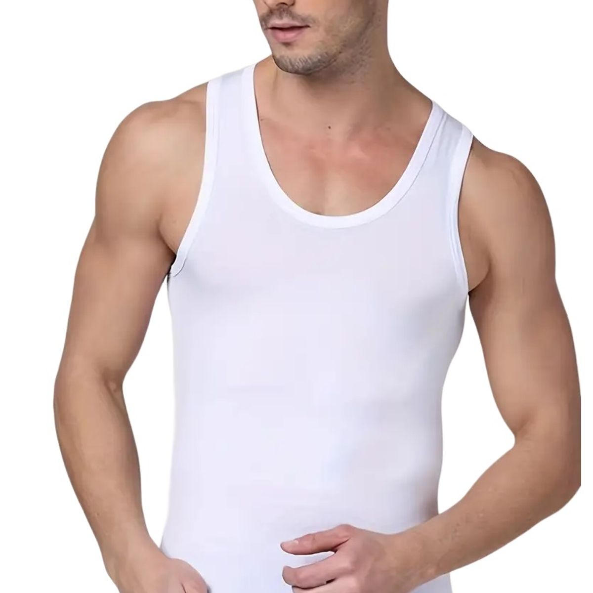 GARSIL - Camiseta Musculosa Polera Para Hombre Algodón Sin Mangas
