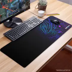 GENERICO - MOUSE PAD GAMER XL 90X40X3MM GAME GEEK DISEÑO ELECTRONICA