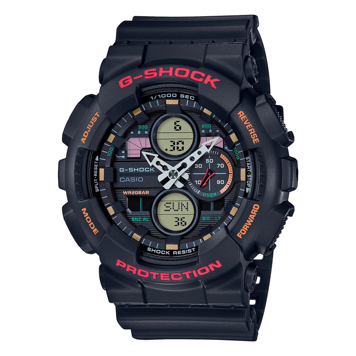 G-SHOCK - Reloj Hombre G-Shock GA-140-1A4DR
