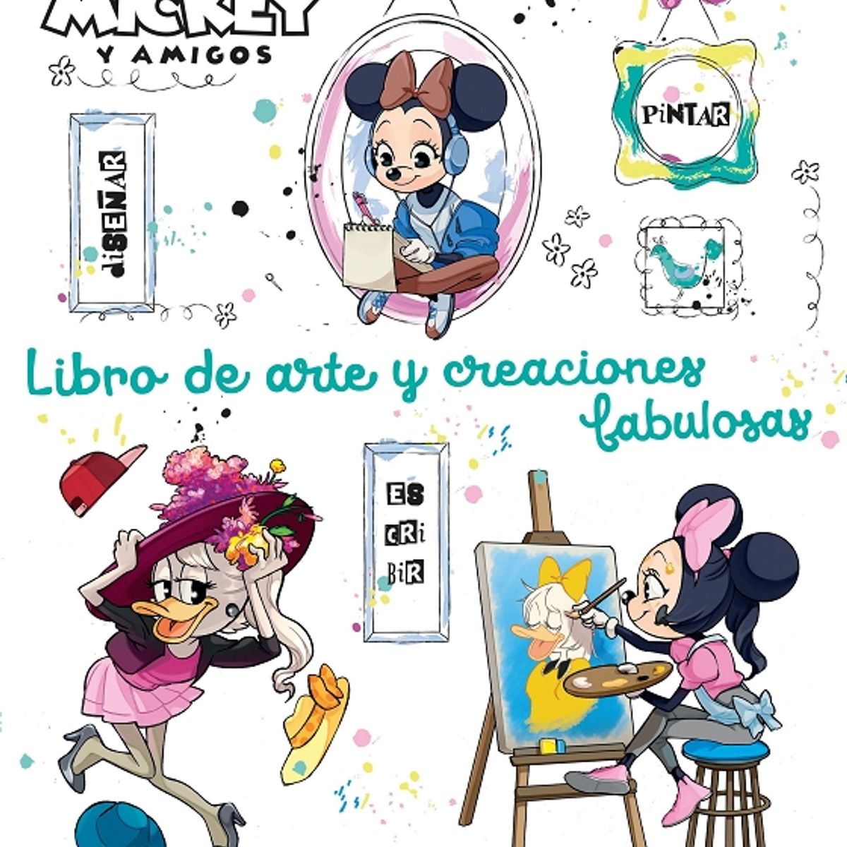 PLANETA JUNIOR - Minnie Libro De Arte Y Creaciones Fabulosas- Planeta Junior