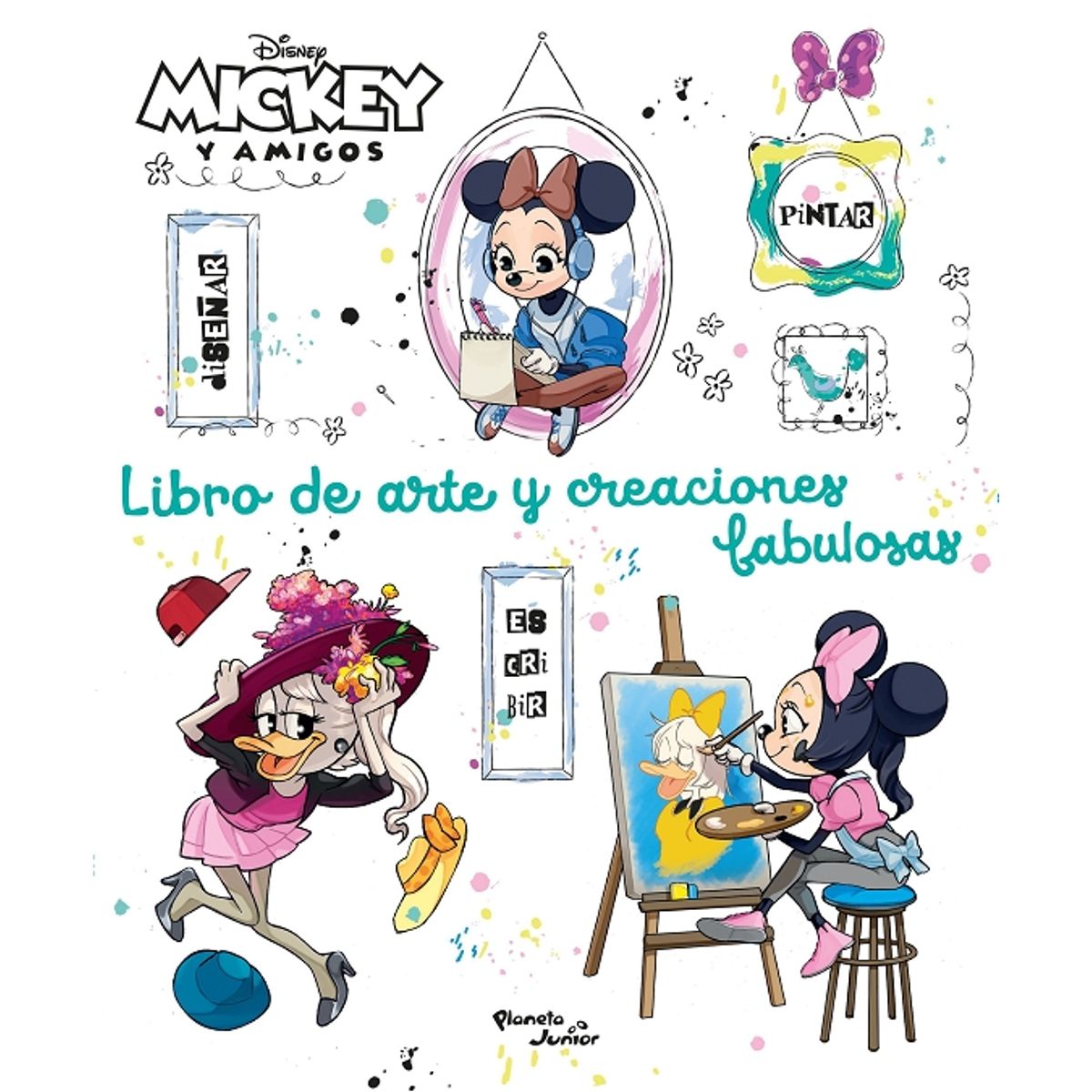 PLANETA JUNIOR - Minnie Libro De Arte Y Creaciones Fabulosas- Planeta Junior
