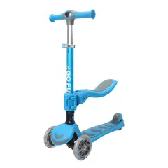 GO FUN - Scooter Infantil 2 en 1 Azul