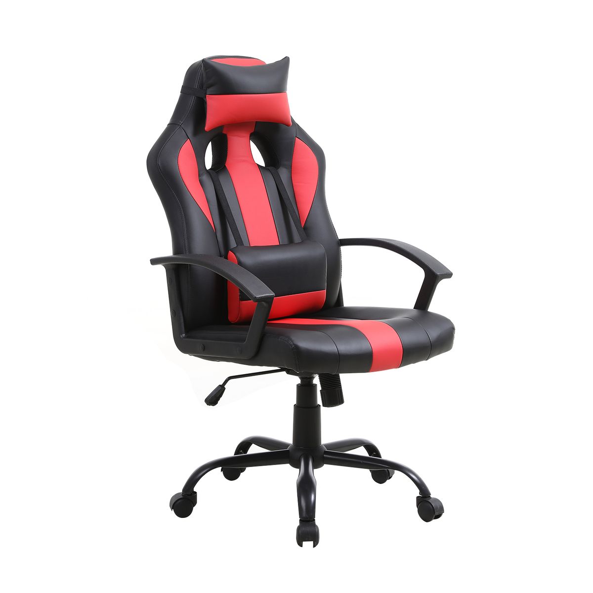 NOVAHUS - Silla Gamer Reclinable y Altura Ajustable Rojo
