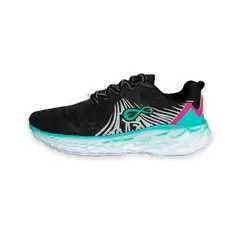 FURIA - Zapatillas La Serena Negro Celeste Mujer