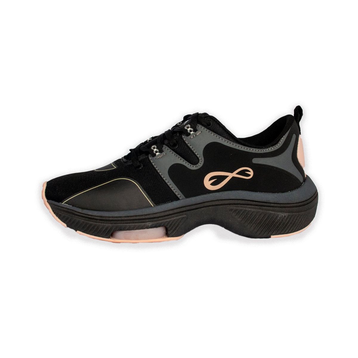 FURIA - Zapatillas Cauca  Negro Rosa Mujer Furia