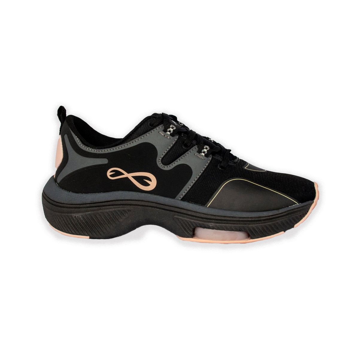 FURIA - Zapatillas Cauca  Negro Rosa Mujer Furia