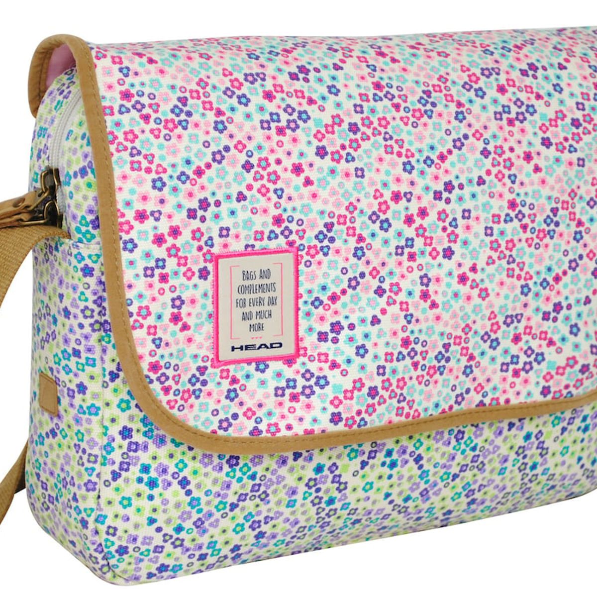 HEAD - Bolso Morral Tiguan Small Flowers Mix Head