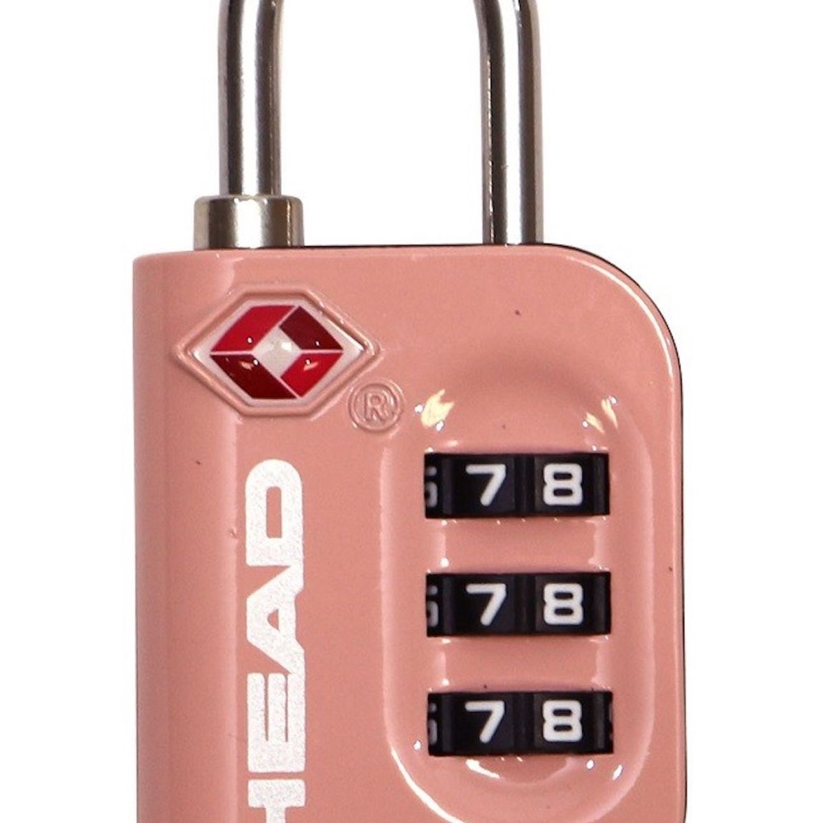 HEAD - Candado Viaje Metálico Tsa Rose Gold Head