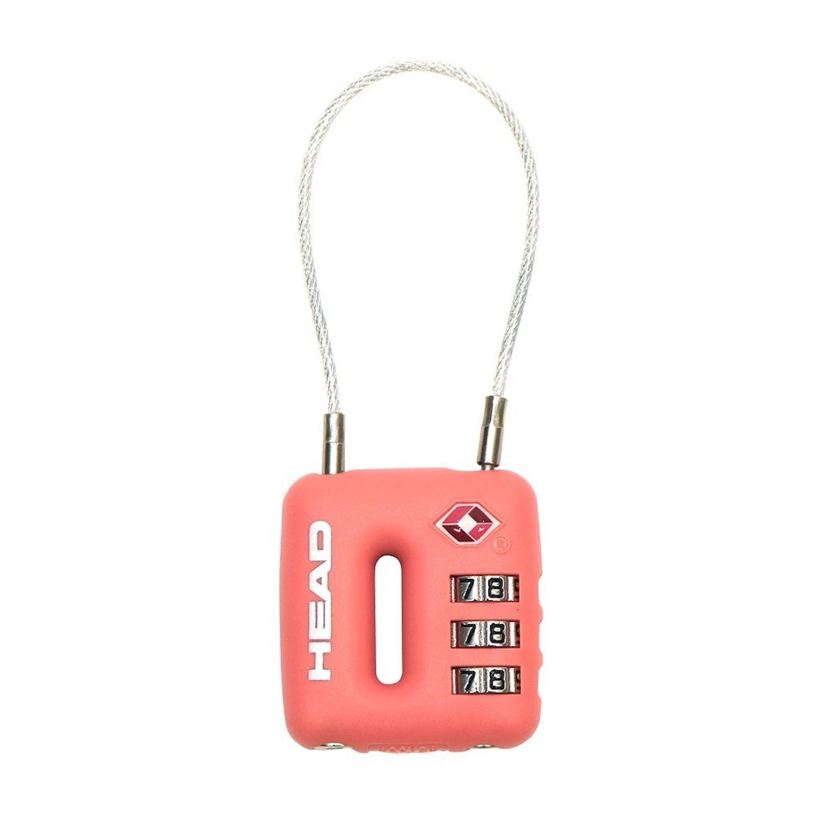 HEAD - Candado Viaje Cable Tsa Coral Head
