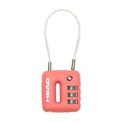 HEAD - Candado Viaje Cable Tsa Coral