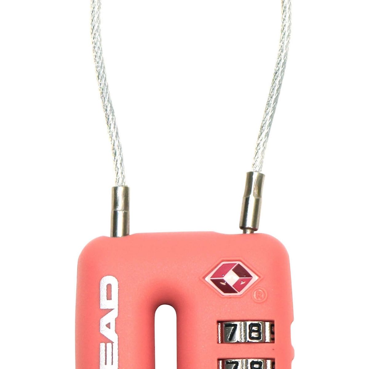 HEAD - Candado Viaje Cable Tsa Coral Head