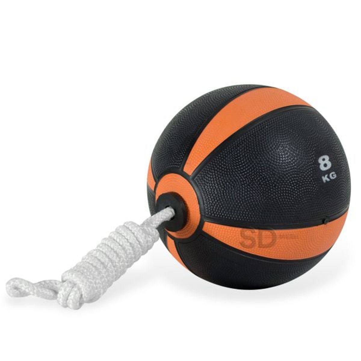 SDFIT - Balón medicinal con rebote y cuerda tornado 8 kg