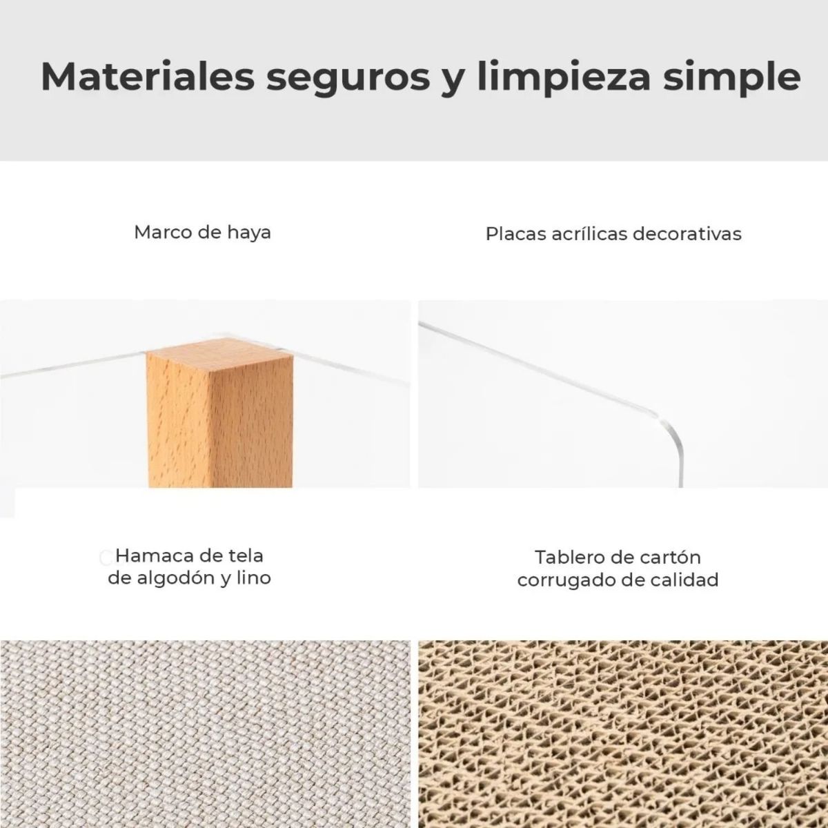 PIDAN - Pidan® Cama Moderna Mascotas Con Rascador