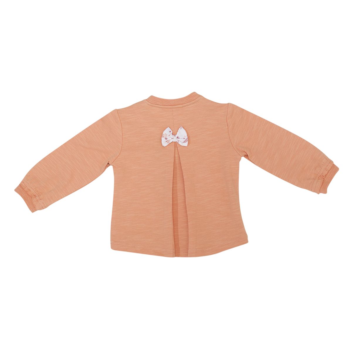 PILLIN - Polera Manga Larga Bebé Niña Naranja Pillin PILLIN