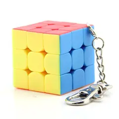 QIYI MOFANGGE - Llavero 3x3x3 cubo de Rubik Cubo