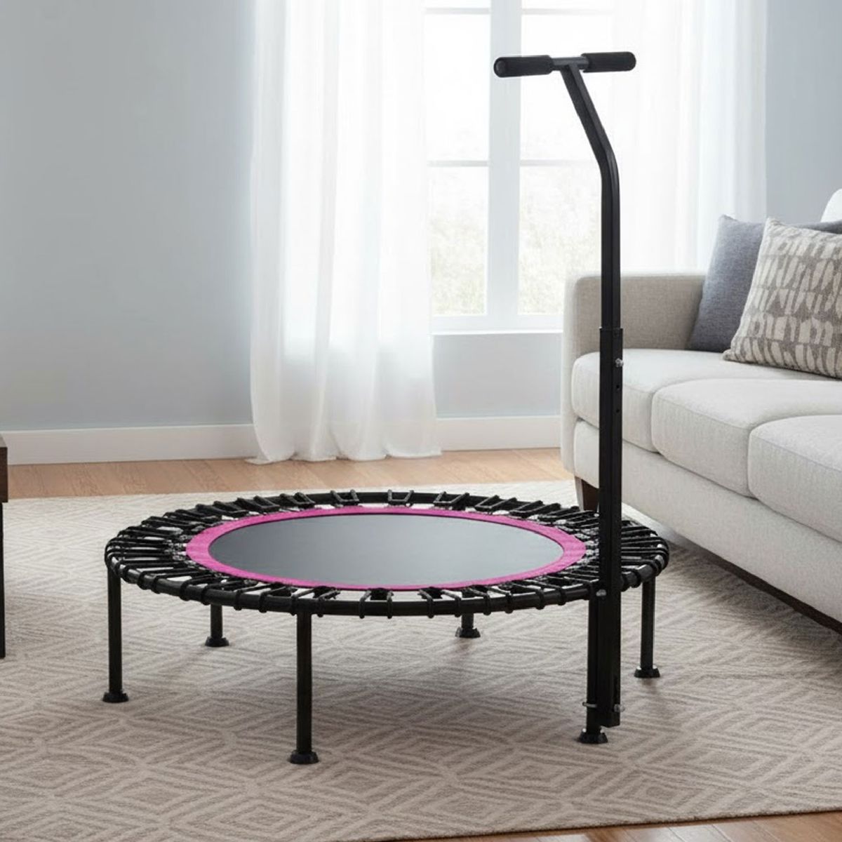 21K SPORTS - Trampolin con Soporte 100 cms Saltarina Power Jump