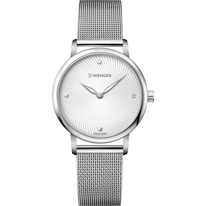 WENGER - Reloj Urban Classic Dial Plata 35 mm