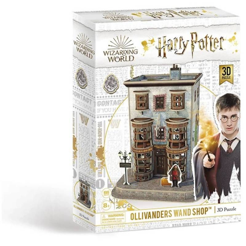 WIZARDING WORLD - Tienda De Varitas Ollivanders Harry Potter Puzzle 3d