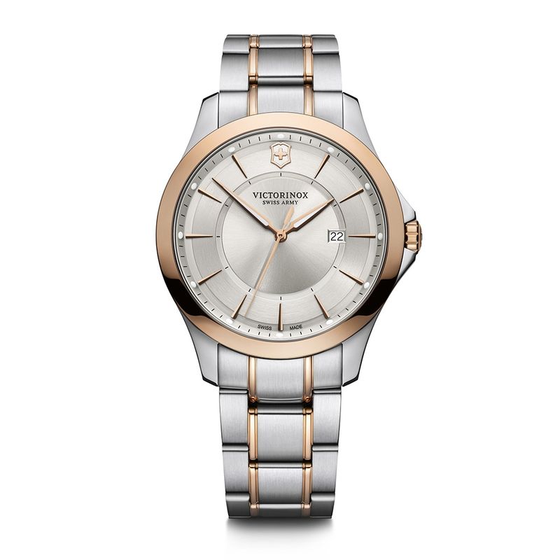 VICTORINOX - Reloj Alliance correa acero bicolor