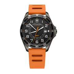 VICTORINOX - Reloj Fieldforce Sport GMT Naranjo