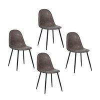Pack 4 Sillas de Comedor Chicago Café