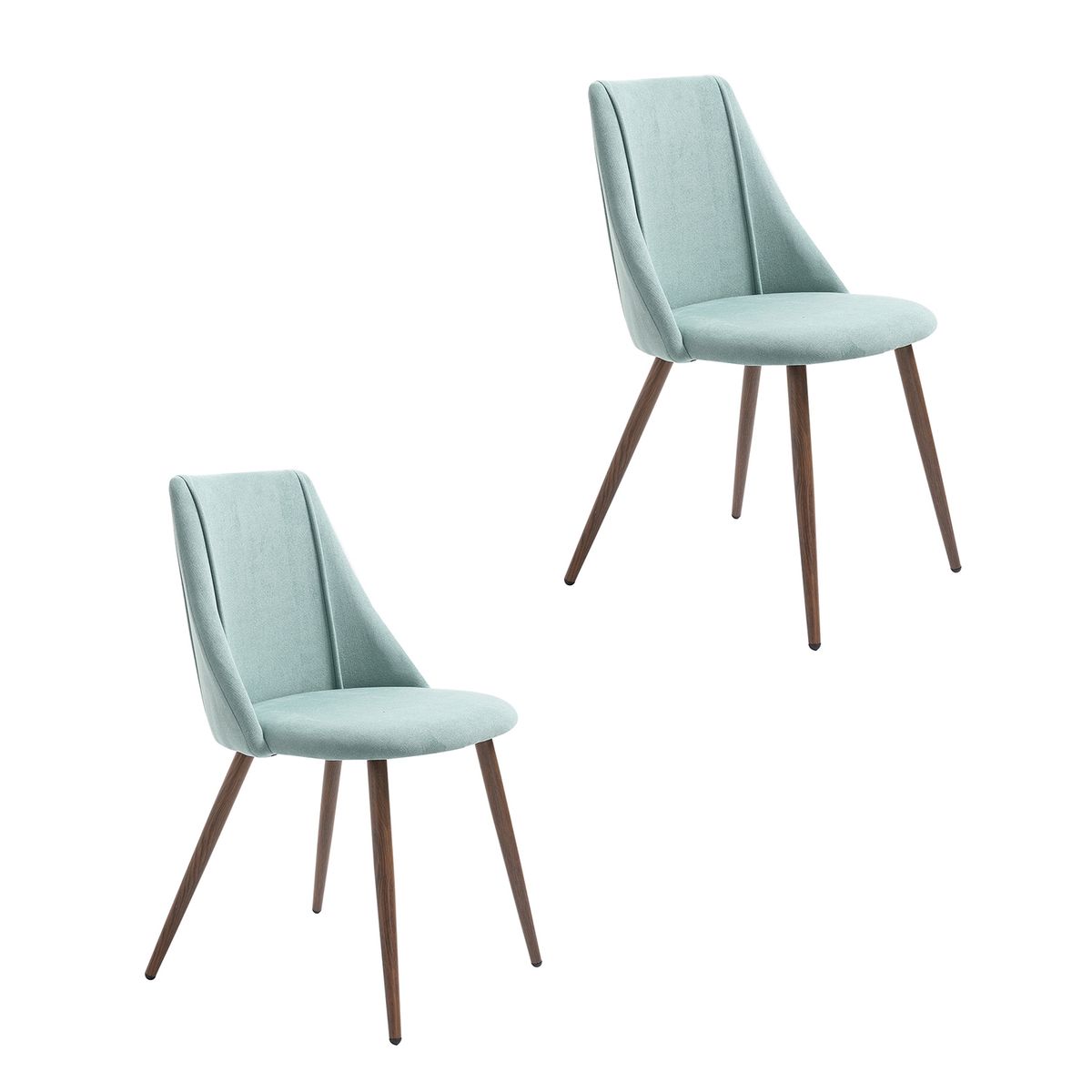NOVAHUS - Pack 2 Sillas de Comedor Milan II Verde