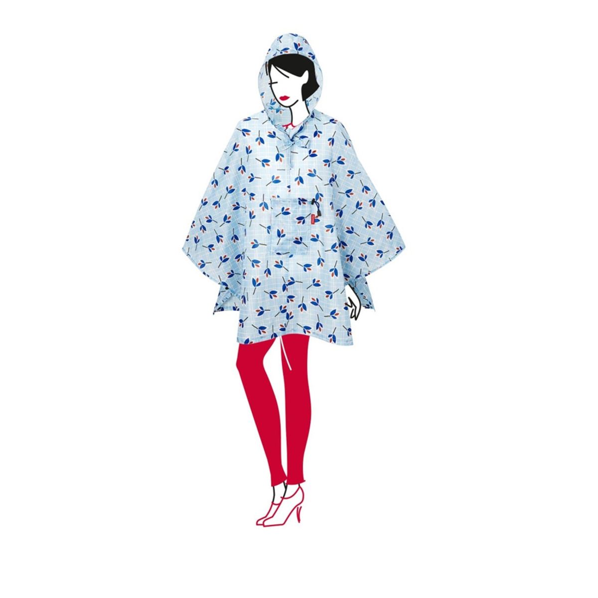 REISENTHEL - Poncho plegable - dark blue REISENTHEL