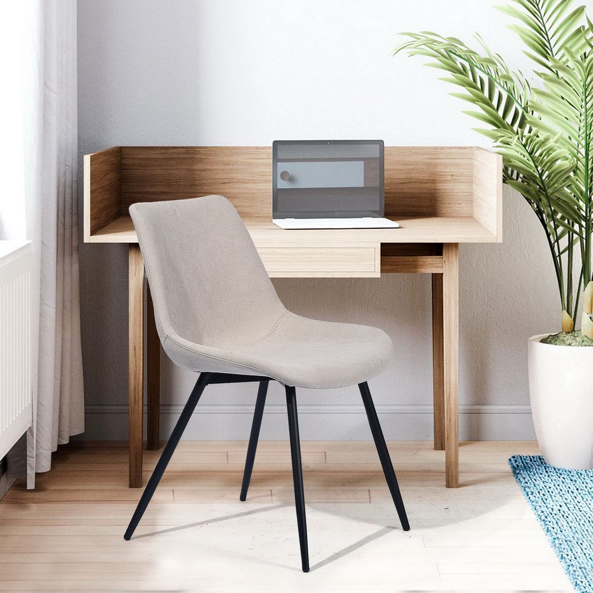 NOVAHUS - PACK 2 SILLA COMEDOR PRAGA