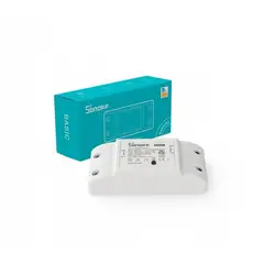 SONOFF - Interruptor Basic R2 Inteligente WiFi Compatible Con Alexa y Google Home