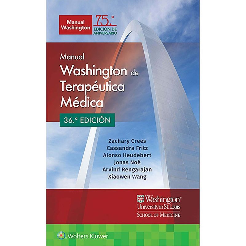 EDITORIAL MEDITERRANEO - Libro Manual Washington De Terapeutica Medica 36ed