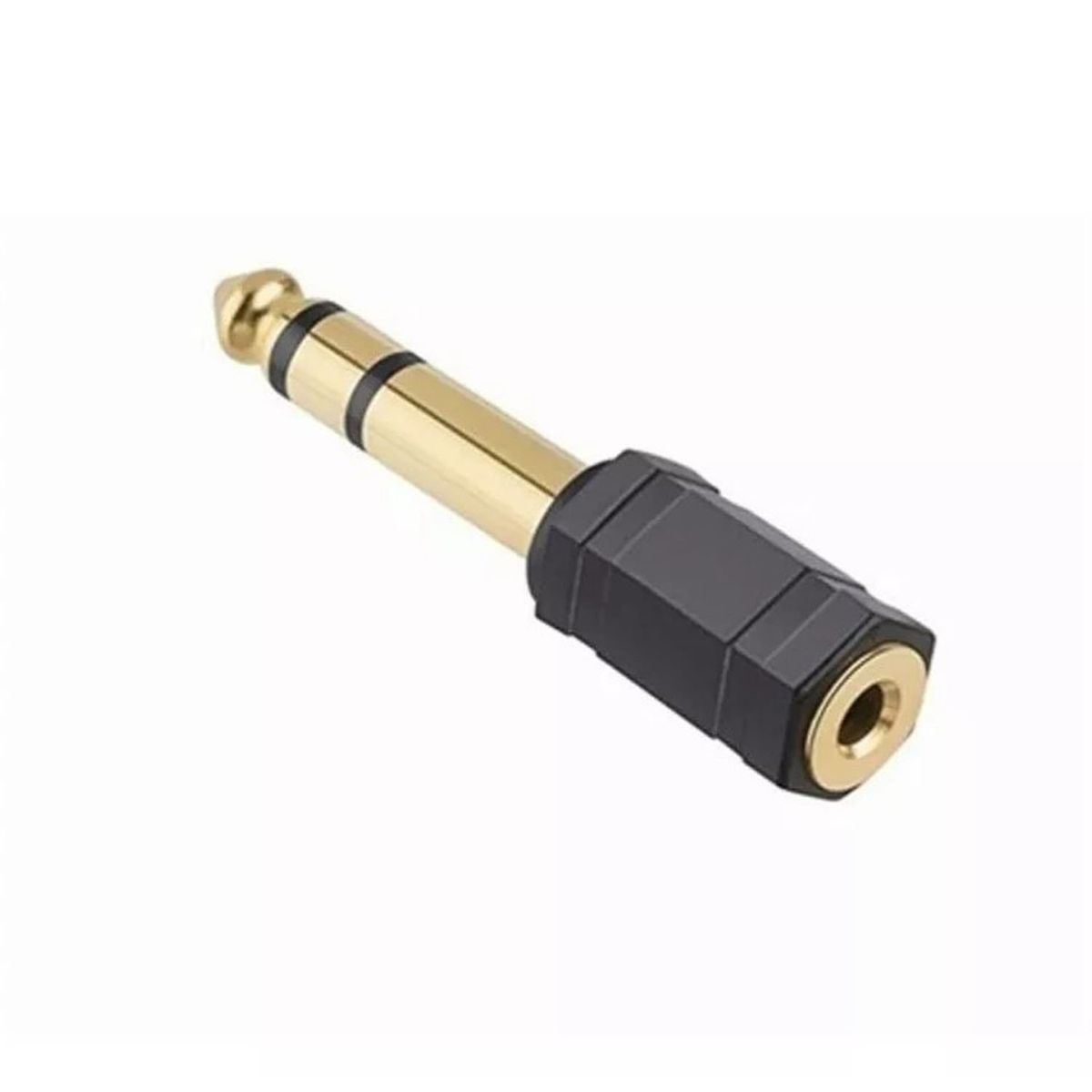 MACROTEL - Adaptador De Audio Hembra 3.5mm A Macho 1/4  Ma-097