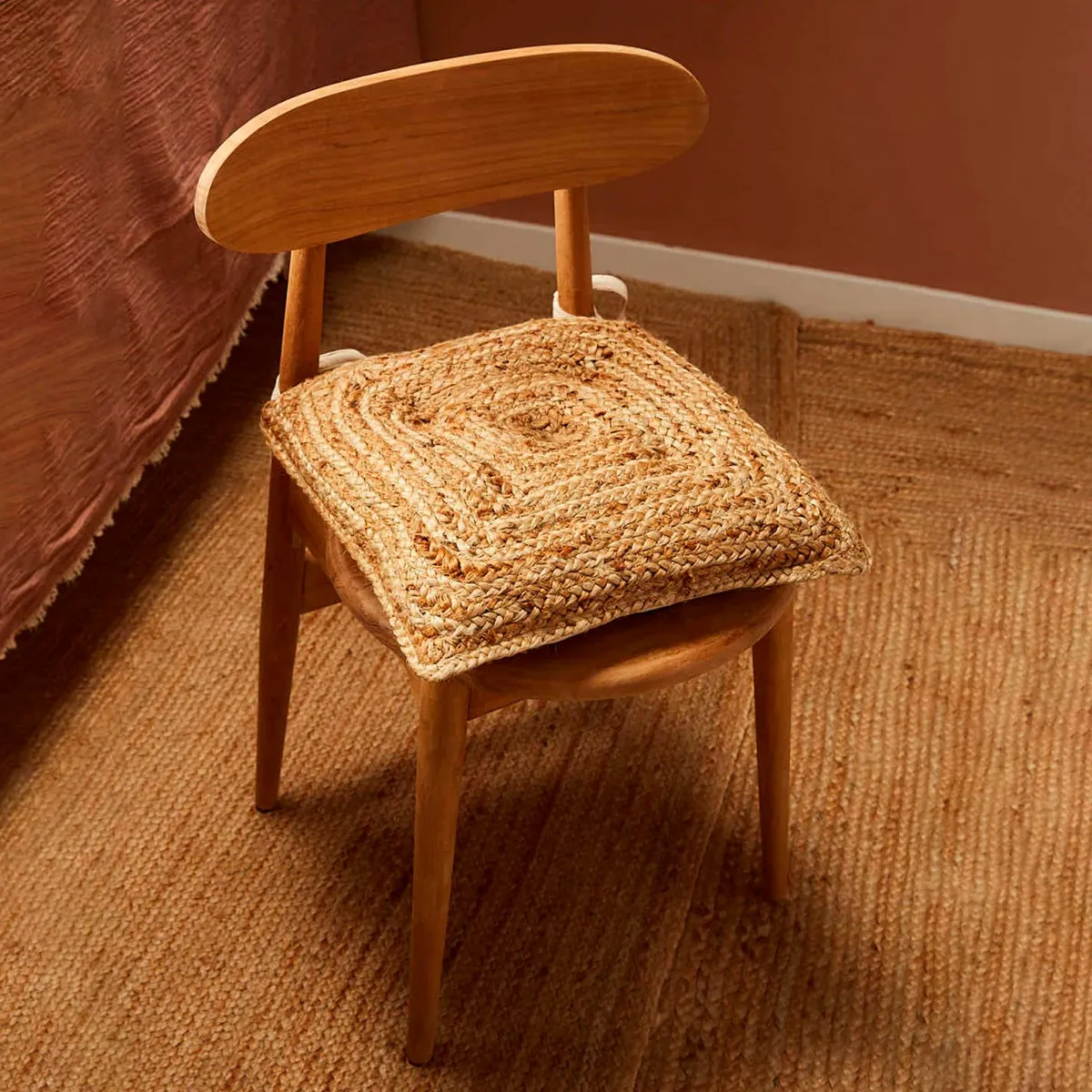 CALMA HOUSE - Cojín Yute Ural 40x40 Calma House