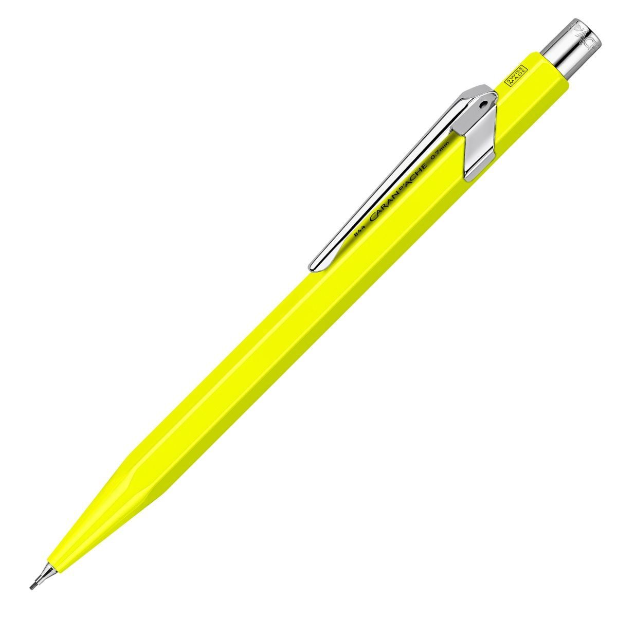 CARAN D'ACHE - Portamina Caran d Ache 844 Metal Yellow Fluor