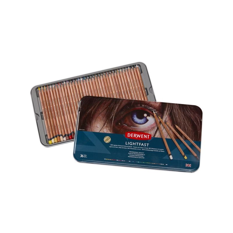 DERWENT - Lápices De Colores Lightfast Derwent Set 36