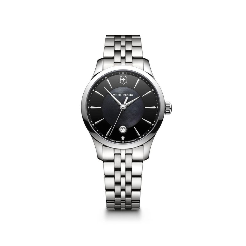 VICTORINOX - Reloj Alliance Small con diamante dial negro Victorinox