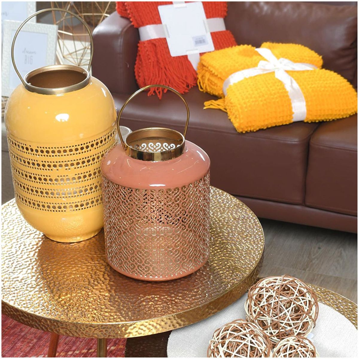 MALLORCA - Fanal Decorativo Curazao Palo Rosa