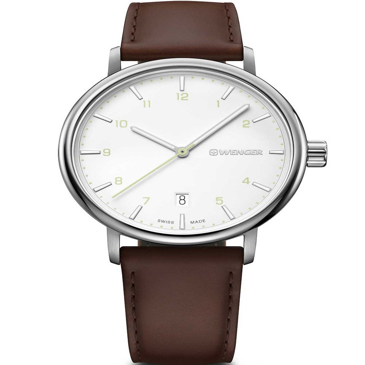 WENGER - Reloj Urban Classic Dial Plata 40 mm