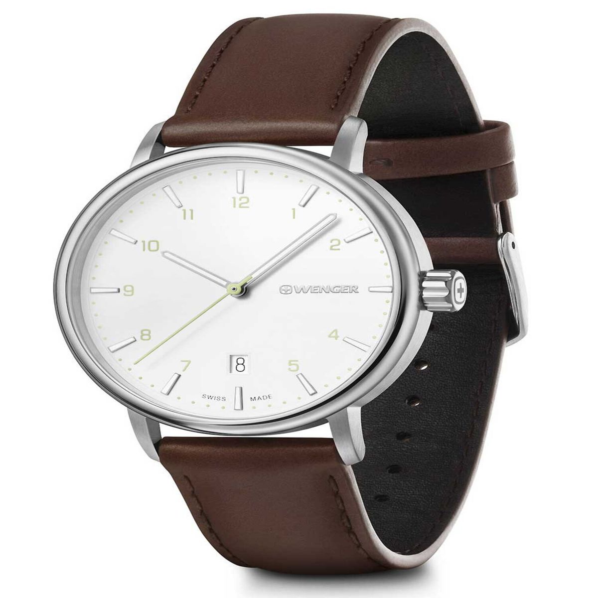 WENGER - Reloj Urban Classic Dial Plata 40 mm